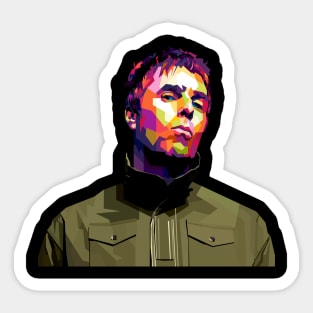 Liam Gallagher WPAP Sticker